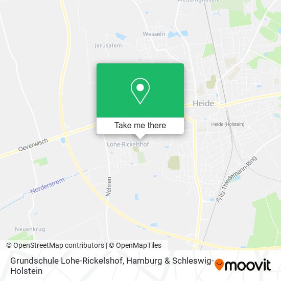 Grundschule Lohe-Rickelshof map