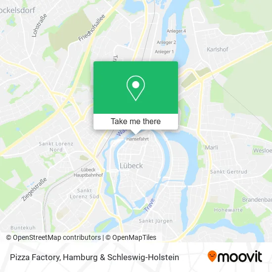 Карта Pizza Factory