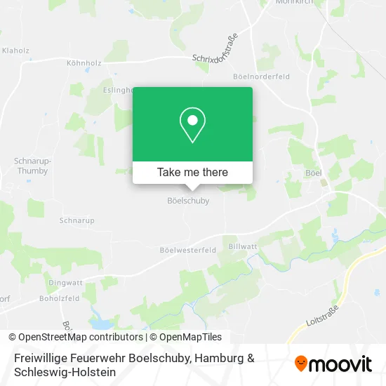 Карта Freiwillige Feuerwehr Boelschuby