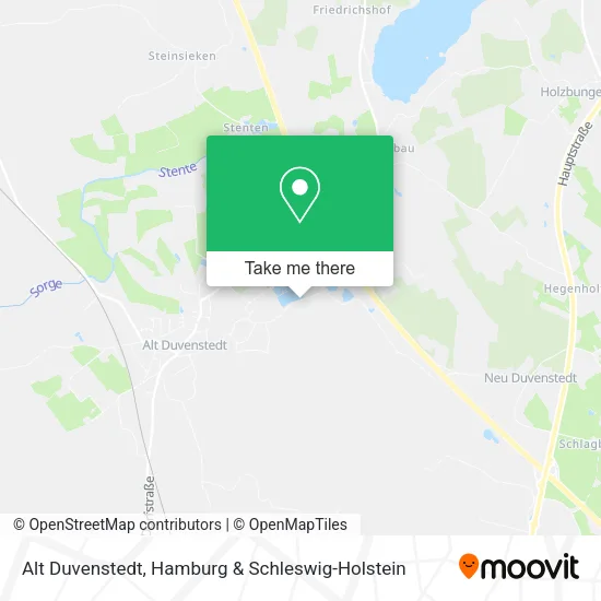 Карта Alt Duvenstedt