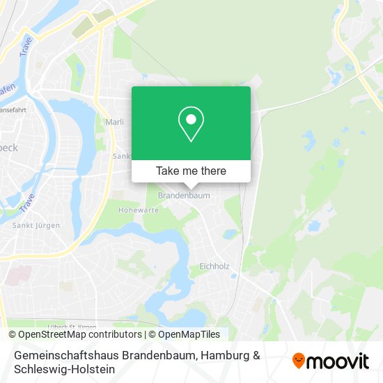 Gemeinschaftshaus Brandenbaum map