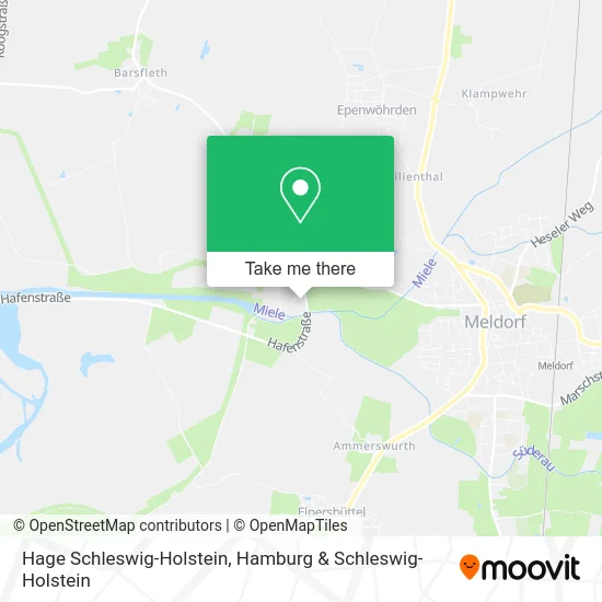 Карта Hage Schleswig-Holstein