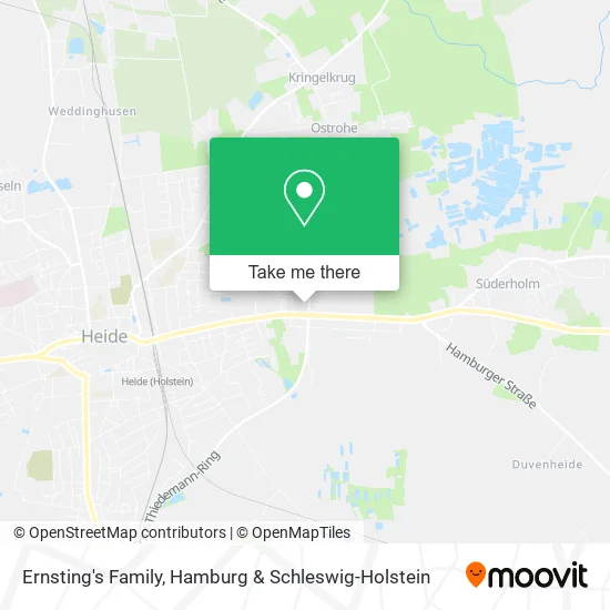 Ernsting's Family map