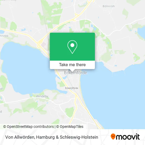 Карта Von Allwörden