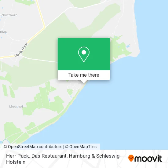 Карта Herr Puck. Das Restaurant