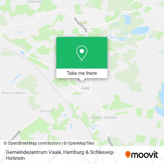 Gemeindezentrum Vaale map