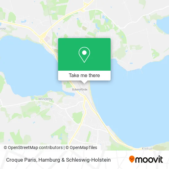 Карта Croque Paris