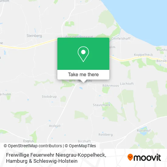 Карта Freiwillige Feuerwehr Niesgrau-Koppelheck