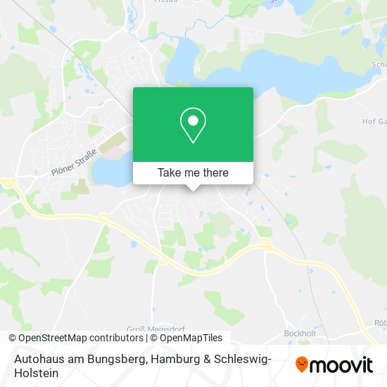 Карта Autohaus am Bungsberg
