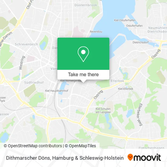 Карта Dithmarscher Döns