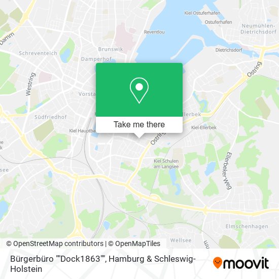 Bürgerbüro ""Dock1863"" map