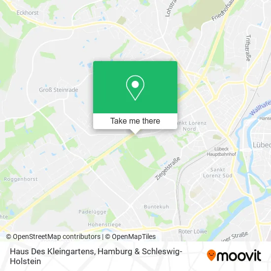 Карта Haus Des Kleingartens