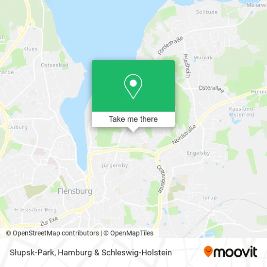 Карта Słupsk-Park