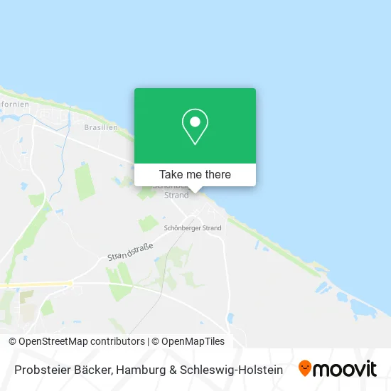 Карта Probsteier Bäcker