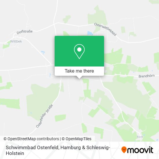 Schwimmbad Ostenfeld map