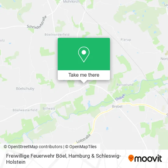 Карта Freiwillige Feuerwehr Böel