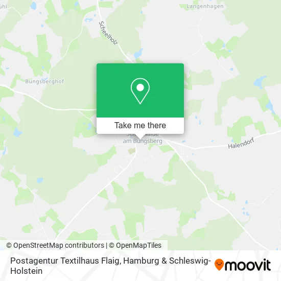 Карта Postagentur Textilhaus Flaig