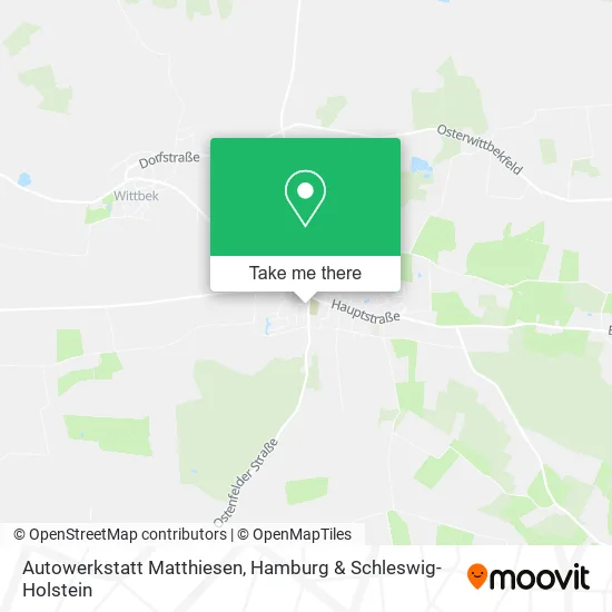 Карта Autowerkstatt Matthiesen