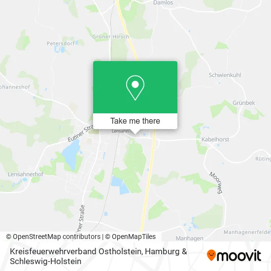 Карта Kreisfeuerwehrverband Ostholstein