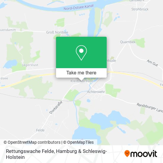 Rettungswache Felde map