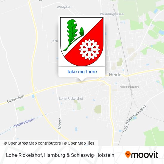 Карта Lohe-Rickelshof