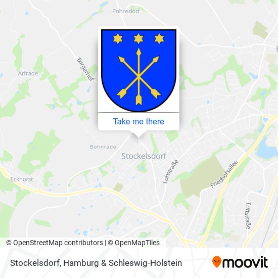 Stockelsdorf map