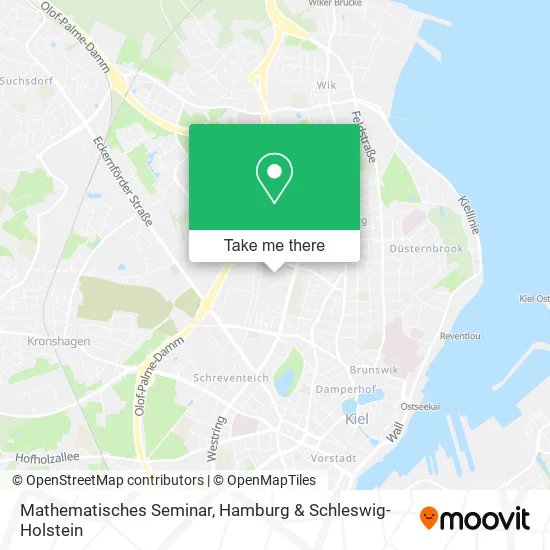 Карта Mathematisches Seminar