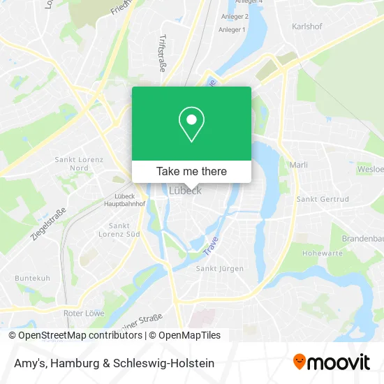 Карта Amy's