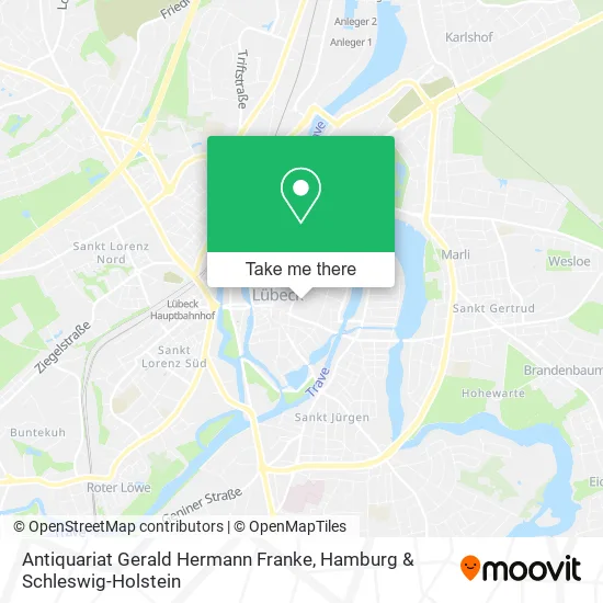 Карта Antiquariat Gerald Hermann Franke