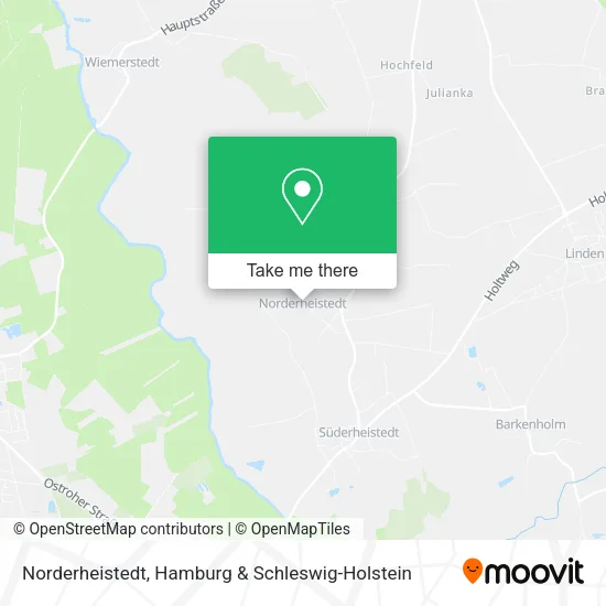 Карта Norderheistedt