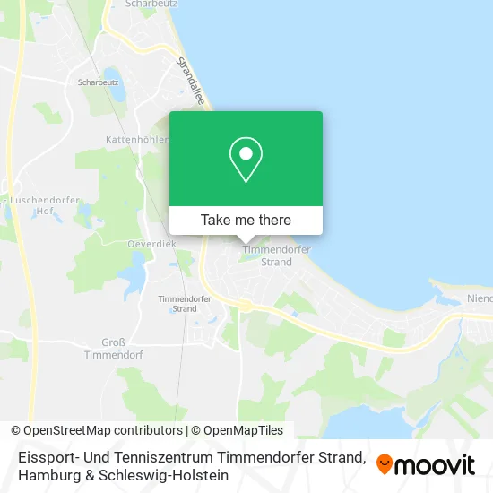 Карта Eissport- Und Tenniszentrum Timmendorfer Strand