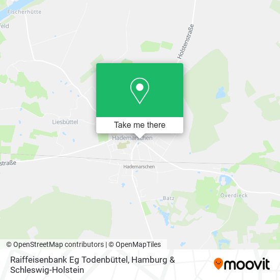 Raiffeisenbank Eg Todenbüttel map
