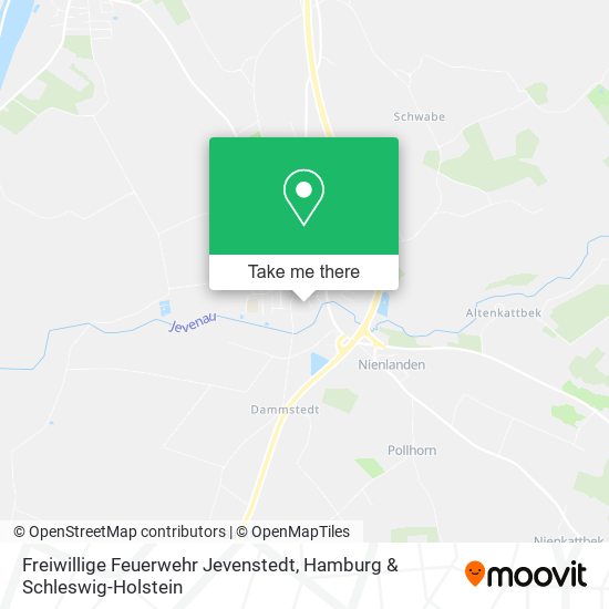 Freiwillige Feuerwehr Jevenstedt map