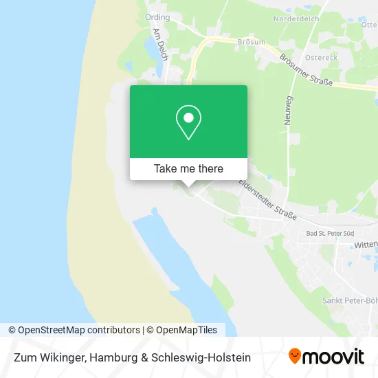 Карта Zum Wikinger