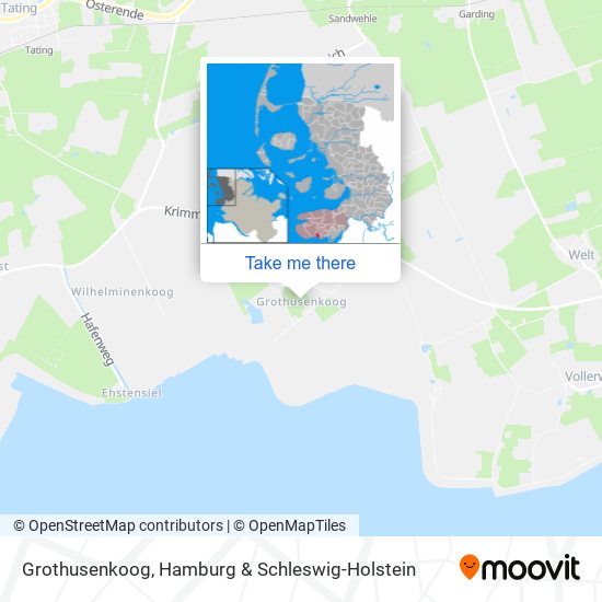 Карта Grothusenkoog