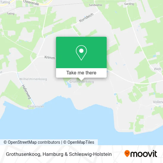 Карта Grothusenkoog