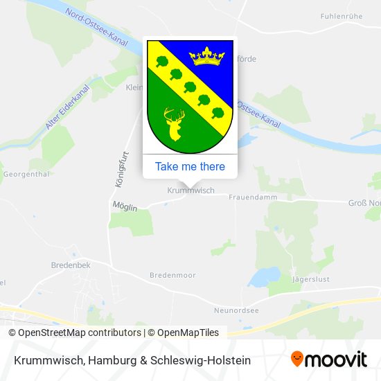 Krummwisch map