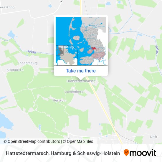 Hattstedtermarsch map