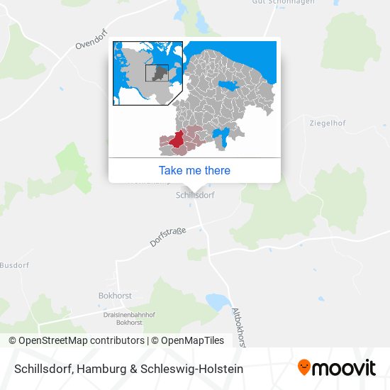 Schillsdorf map