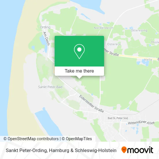 Карта Sankt Peter-Ording