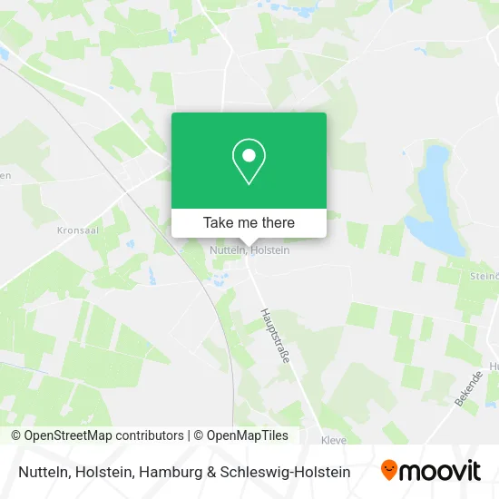 Карта Nutteln, Holstein