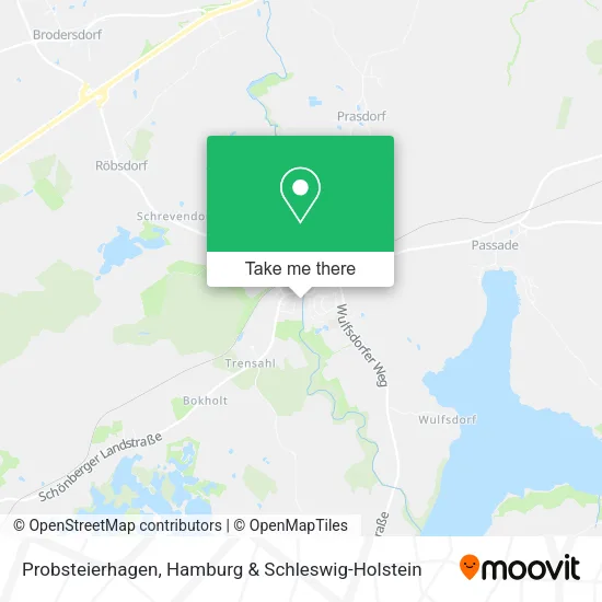 Карта Probsteierhagen