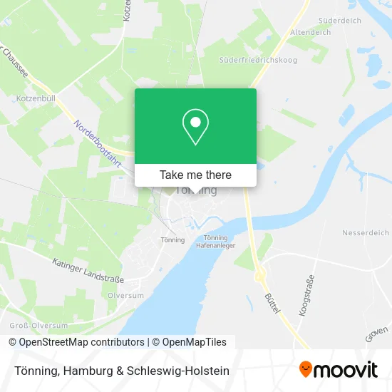 Карта Tönning
