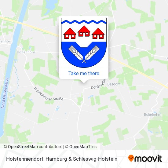 Holstenniendorf map
