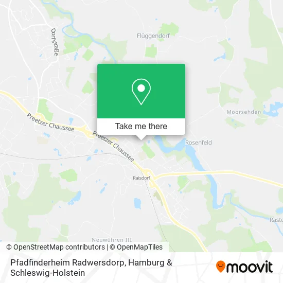 Карта Pfadfinderheim Radwersdorp