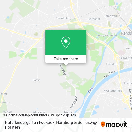 Naturkindergarten Fockbek map