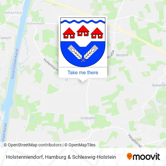 Holstenniendorf map