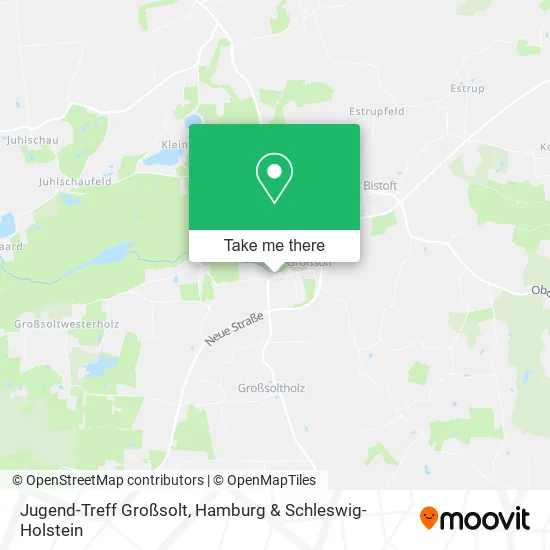 Карта Jugend-Treff Großsolt