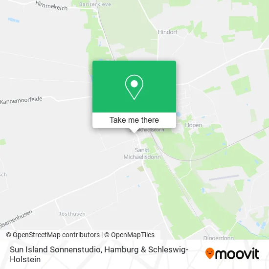 Карта Sun Island Sonnenstudio