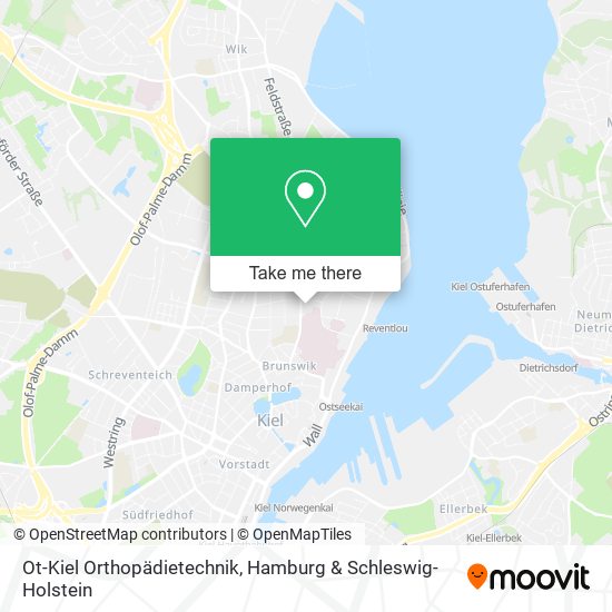Ot-Kiel Orthopädietechnik map